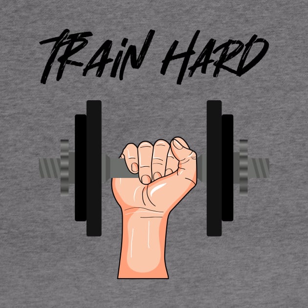 Train Hard Gym Shirt by SNZLER